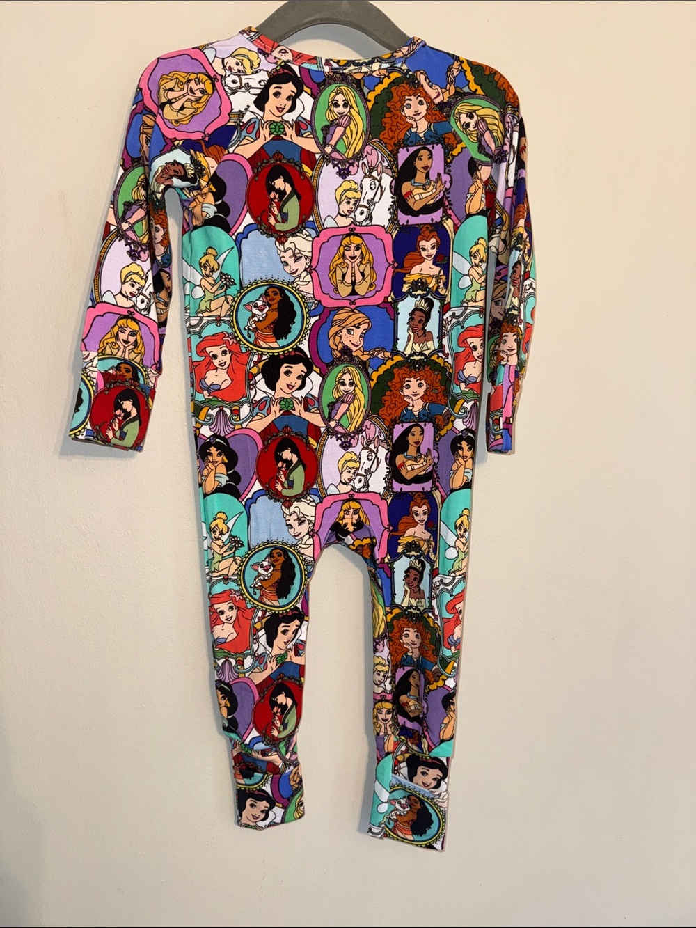 Disney Princesses Bamboo Zippy Size 0/3M